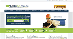 Desktop Screenshot of bookabin.com.au