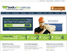 Tablet Screenshot of bookabin.com.au